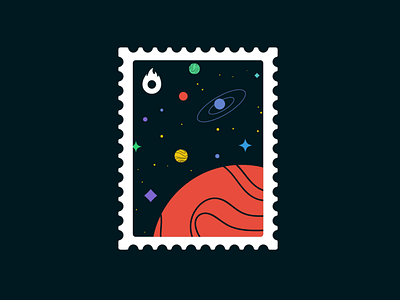 Letter Stamp illustration illustrator stamp sticker vector vector art