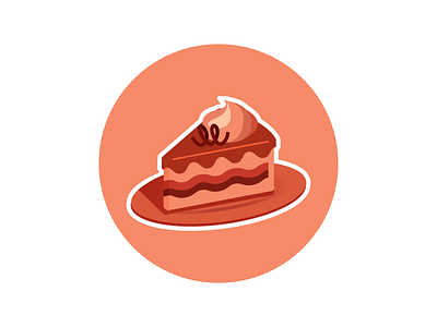 Bolos e Cakes cake chocolat illustration sweet vector illustration