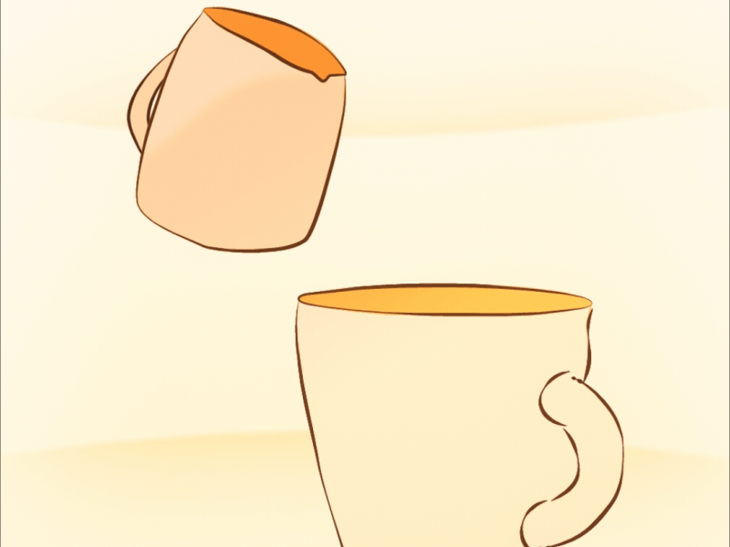 The Spice Melange 2d after effects animation coffee illustration loop