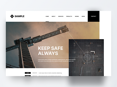 Crane Camera Maker Website Concept