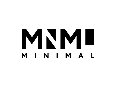 MNML logo minimal