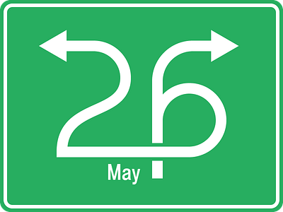 May 26 26 26th datetypography may number twentysix twentysixth typography