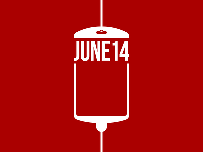 June 14 14 14th blood date datetypography donor fourteen fourteenth jun june number typography