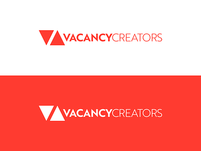 VacancyCreators Logo Concept 2 concept creator creators design logo triangle vacancy