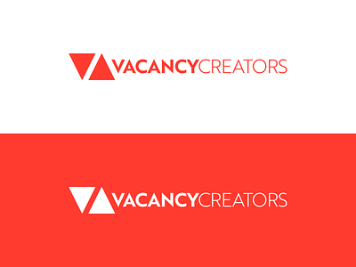 VacancyCreators Logo Concept 2 concept creator creators design logo triangle vacancy