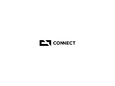 Connect Logo Concept logo minimal