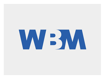 WBM Logo design logo