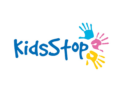 Kidsstop Logo branding logo design