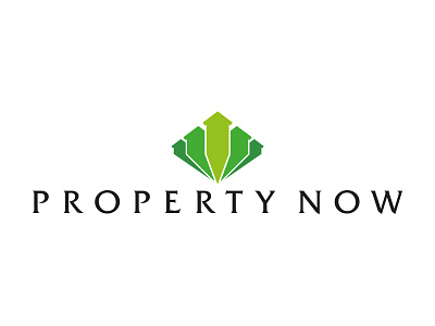Property Now Logo branding illustration logo design