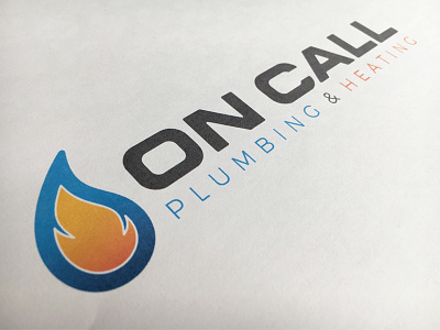 Finished plumbers logo
