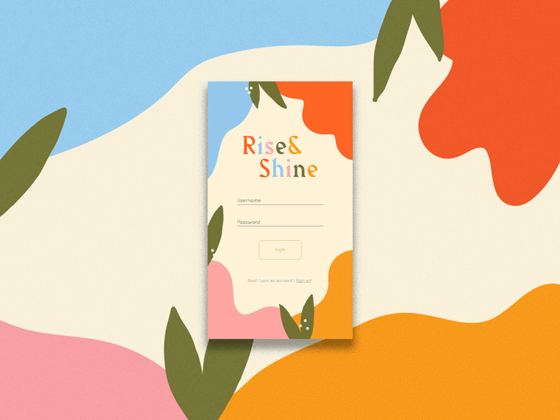 Rise & Shine by Tyler Elise Blinderman on Dribbble