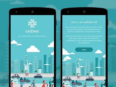 LaZooz Android App android app mobile design mobile ui ui ui design ux
