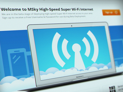 Super Wi-Fi design ui ui design ux web web design