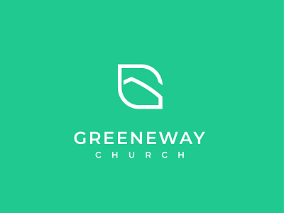 Greenway Church logo abstract ai brand design illustrator logo vector