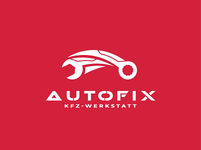 Autofix logo ai brand design illustrator logo