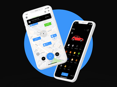 Parklook mobile app for booking parking spots app appdesign auto branding design illustration mobile mobileapp mobiledevelopment ui uiux ux