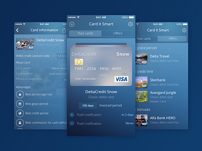 Card It Smart app credit development finance mobile