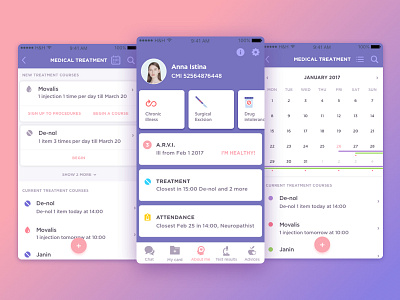 Medical app Concept