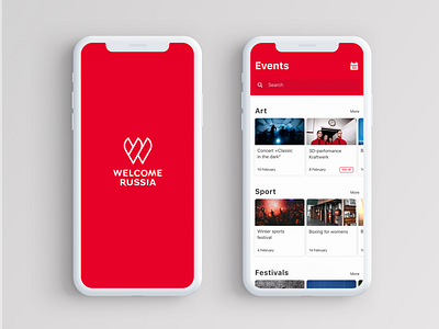 Concept for the Travel App