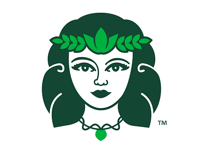 Queen of Greens™ Logo Design