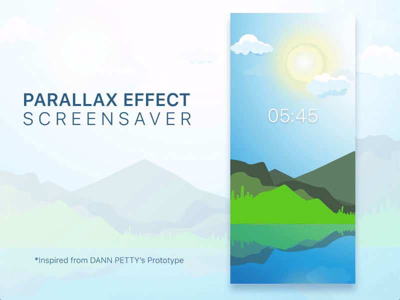 Parallax Effect - Adobe XD Drag Feature adobexd dayandnight daynight drag madewithadobexd. parallax parallax drag xd xd drag