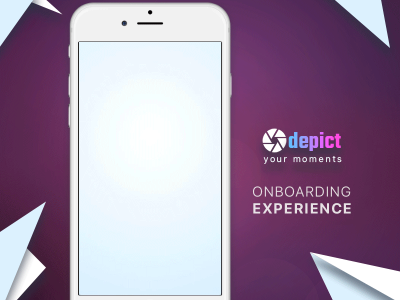 Onboarding Experience adobexd animation autoanimate colorful app effects ios madewithadobexd. on boarding photo app photo edit responsive welcome