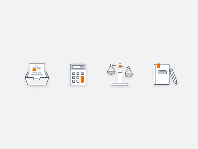 Icon Exploration bank book calculator dashboard design icons illustration outline icons ui