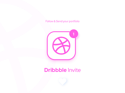 Dribbble Invitation design dribble invitation invite invites mobile ui uiux