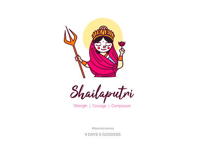 Goddess 01 - Navratri Series (Shailaputri)