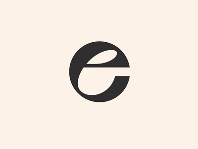E LETTER e design e letter e logo design identity design letter letter design logo vector