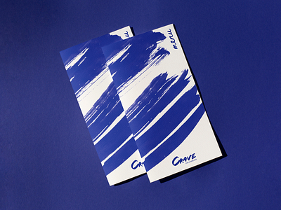 Crave menu and packaging branding graphic design identity design illustration ink drawing ink illustration