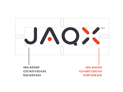 JAQX logo brand identity jaqx logo product smart home style guide tech