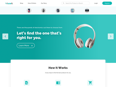 Landing Page Ecommerce