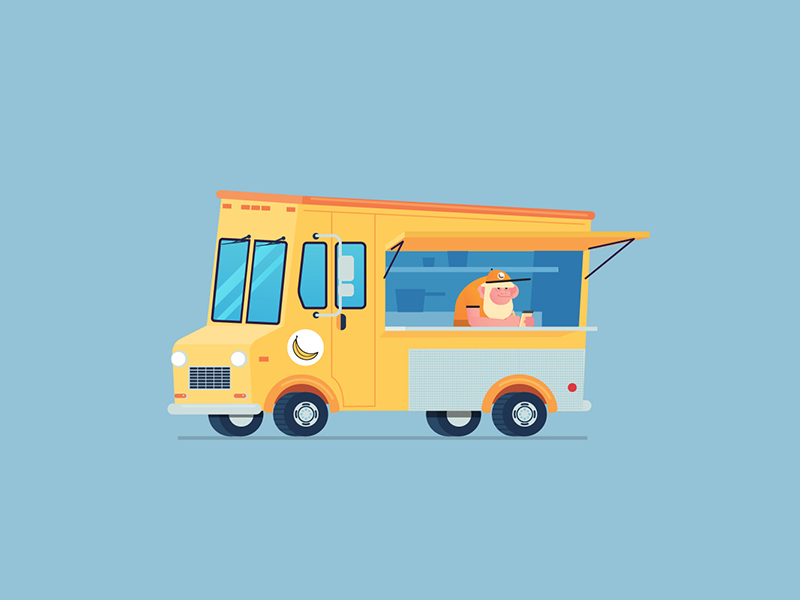 Banana Joe's by Chris Koelsch on Dribbble