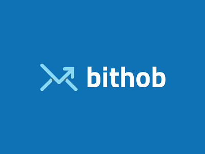 Bithob arrow blue business email logo mail newsletter send success