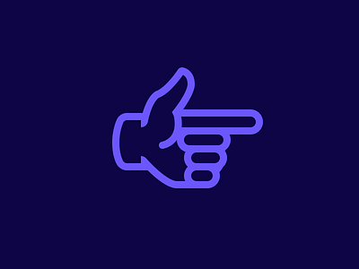 Suggestion blue dark fingers gesture hand icon iconography illustration line suggestion thumbs