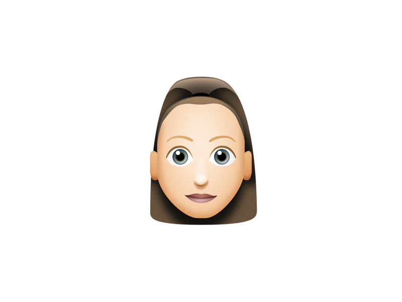 Anita 3d apple design emoji eyes face illustration man portrait side project skeuomorphic