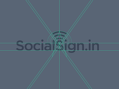 SocialSign.in Branding branding grid identity logo logotype startup typography