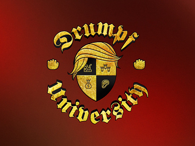 Drumpf University Seal drumpf parody seal trump university