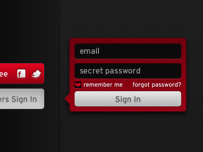 Cheek'd Sign In check box checkbox email form in password sign ui up ux