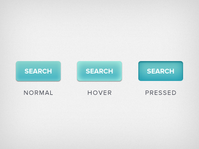 Button States: Normal, Hover, Active (Pressed)