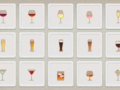Shindig App Drink Icons