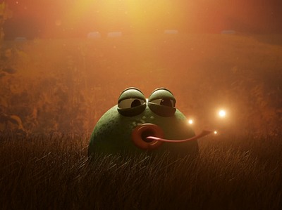 Mr.Froggy 3d animation compositing sound design