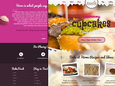 Bakefresh Website