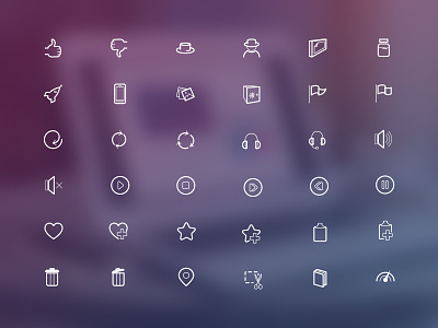 Lineiconset V2.0 cut delete devices favorite icon illustration music play playlist sound