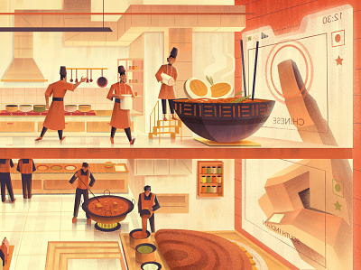 Swiggy's story- Delicious food at the tap of a button. art artist branding design digitalartist food illustration photoshop swiggy