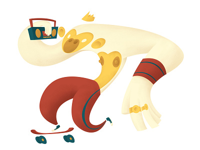 Monkey Business-Funky animation art artist branding charachter design character conceptart design digitalartist drawing illustration painting photoshop sketch vector