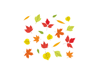 Maple Leaves illustraion pattern