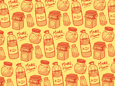 Sodium Sisters - Sauce Selection [Wallpaper] graphic design illustration typography