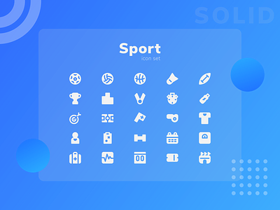 Sport Icon Set icon set icondesign sport